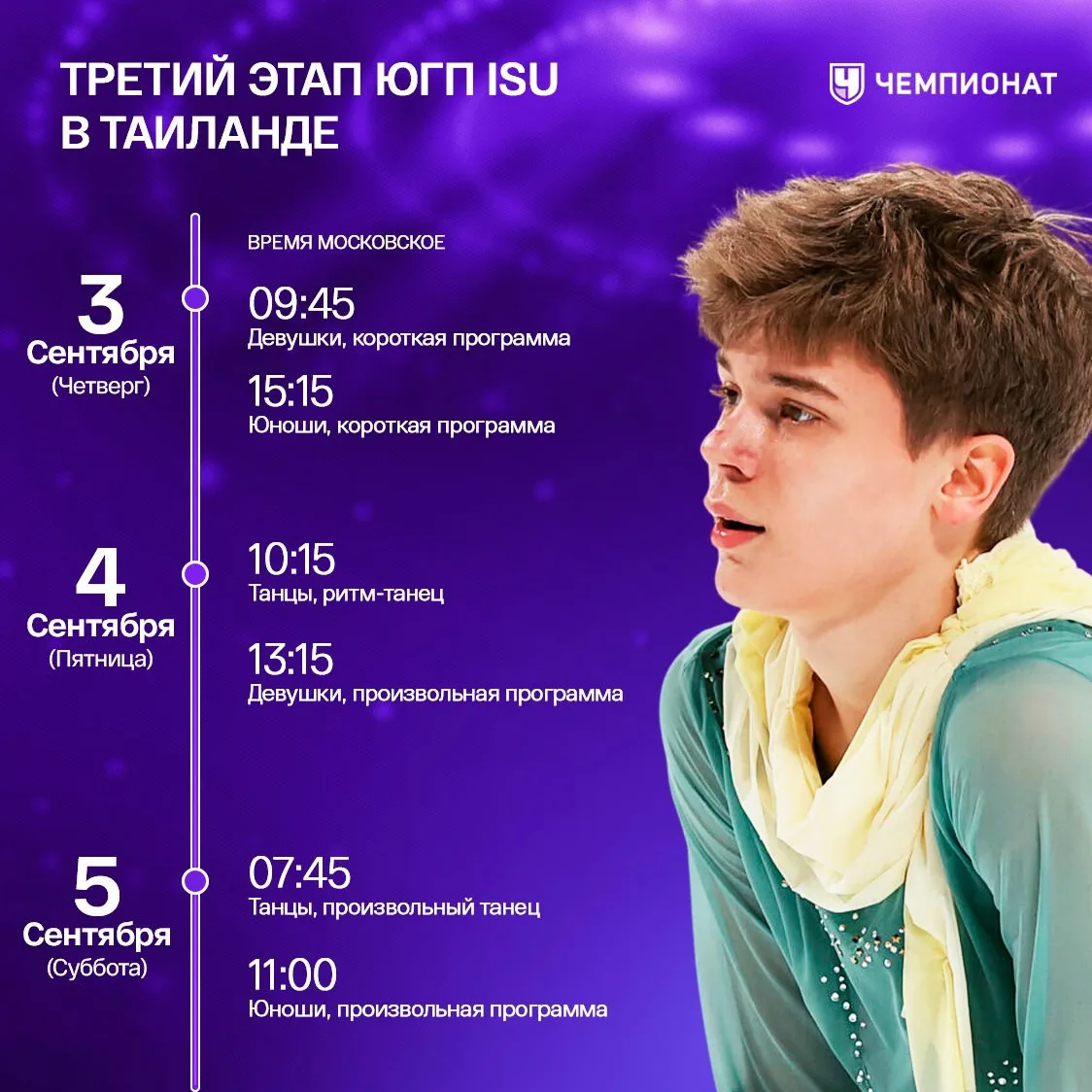 3 этап юниорского Гран-при ISU