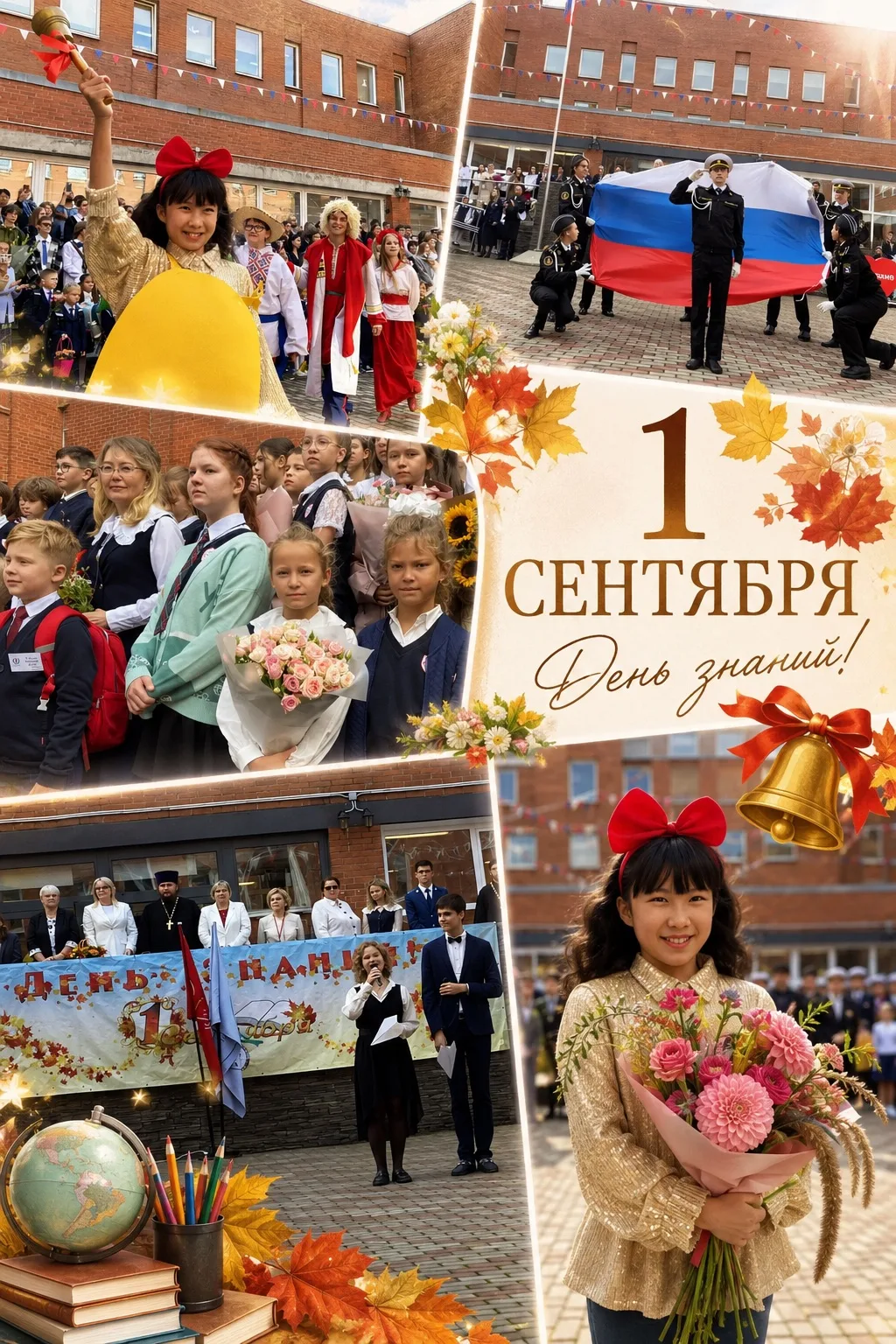 С Днём знаний, гимназия 586! В единстве наша сила
