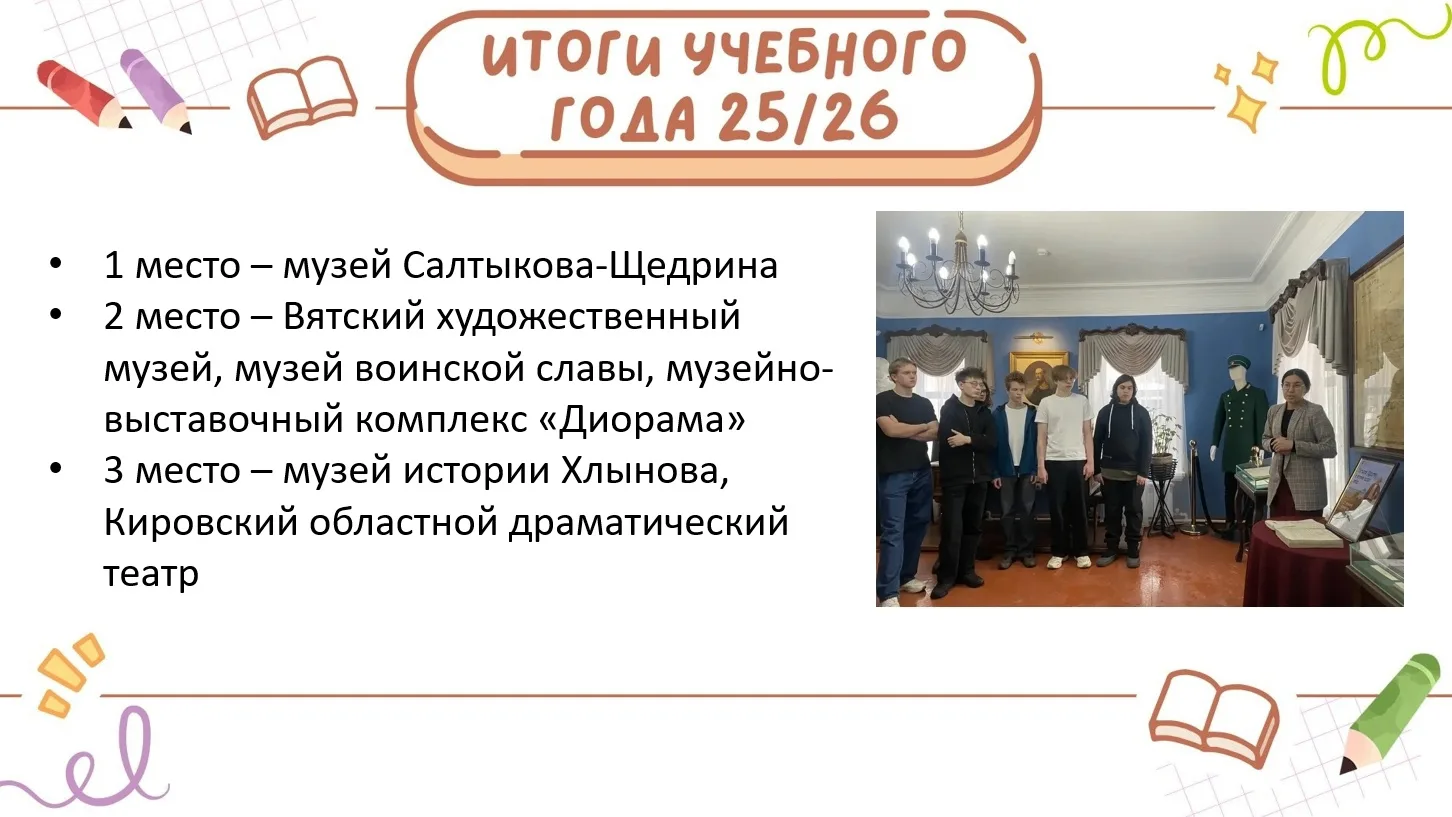 ✨Год выдался насыщенным на экскурсии: лицеисты побывали во многих уголках города и за его пределами,