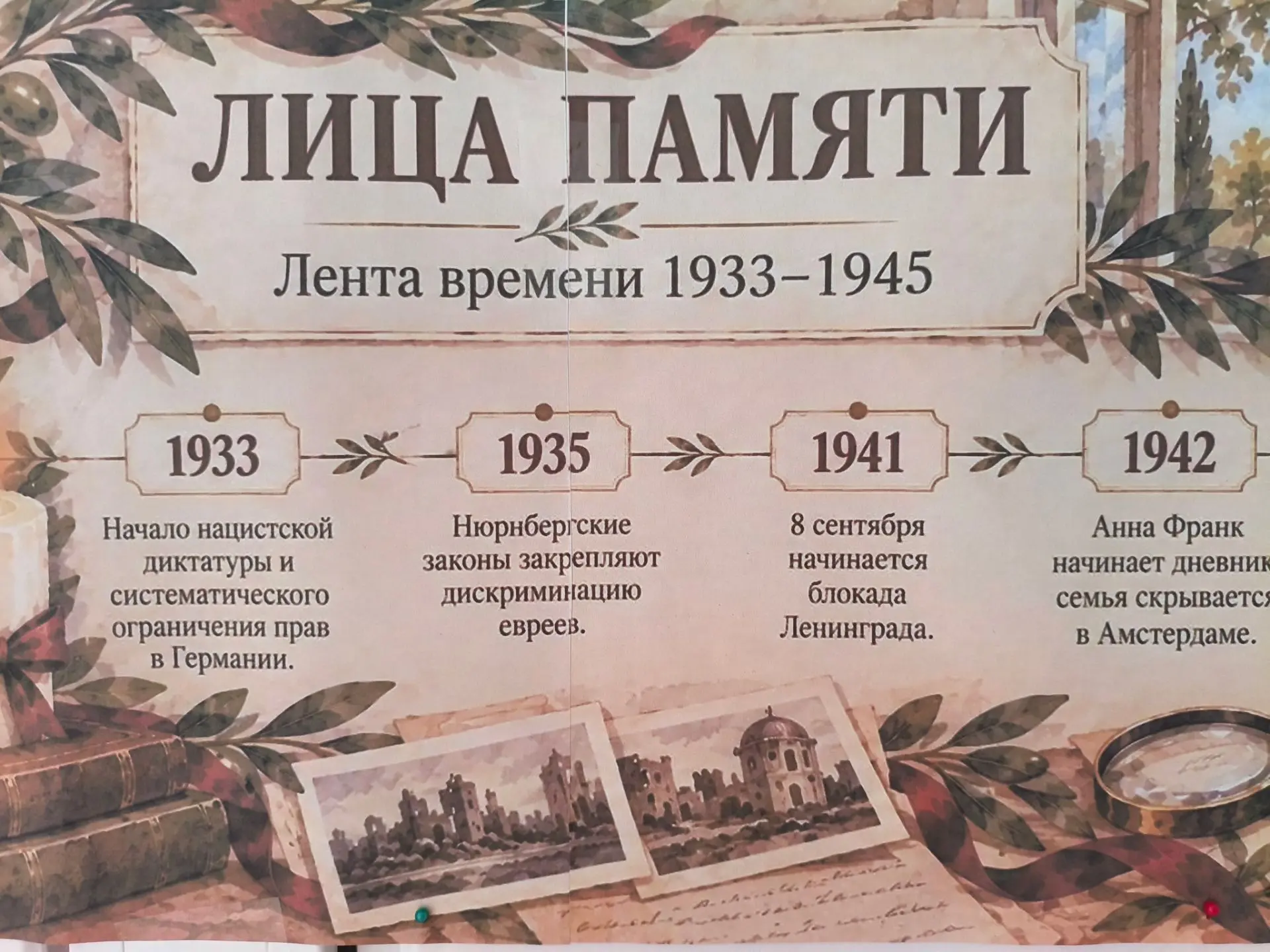 🕯️ Вторая воскресенье сентября — Международный день памяти жертв фашизма