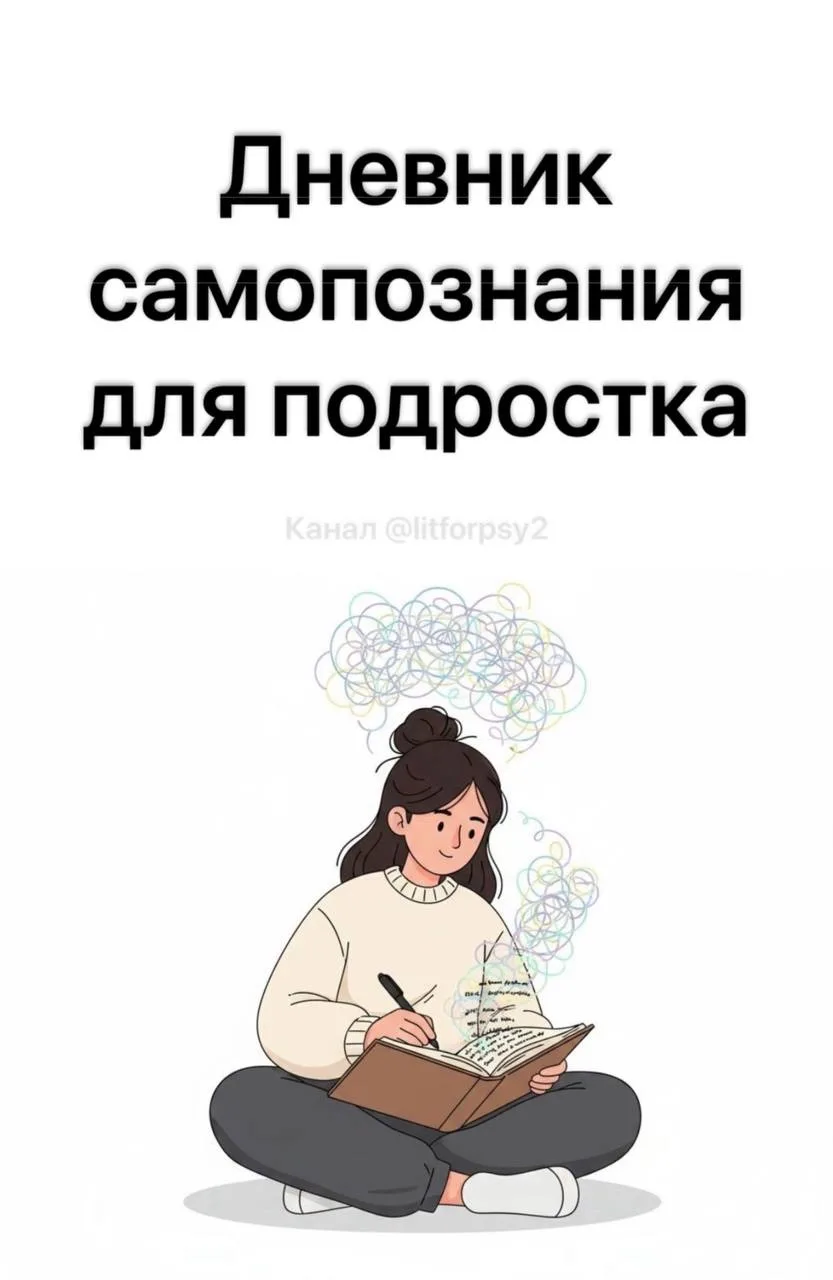 Дневник «Инструкция к себе» для самопознания для подростка