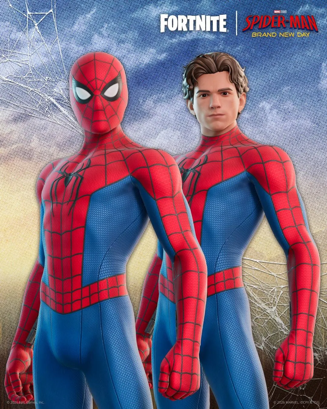 Кстати, о Fortnite: сегодня Epic Games и Marvel выпускают скины Человека-паука, Халка и...