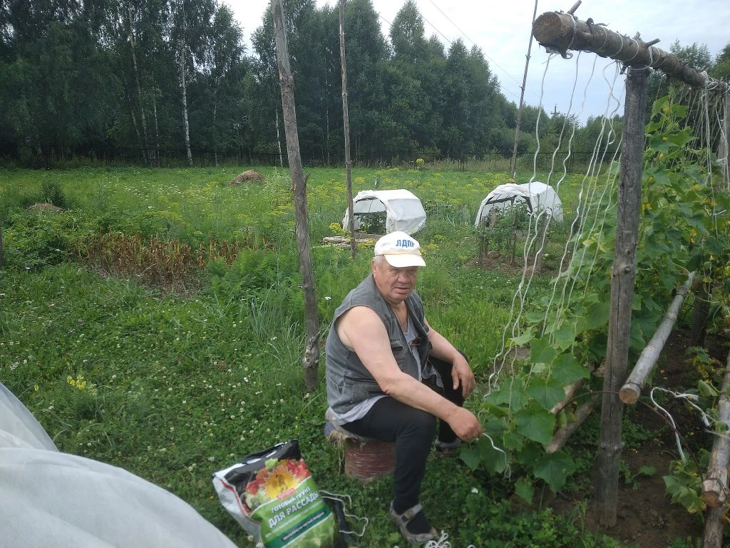 Визит к нашему огороднику! 🧑‍🌾🌿