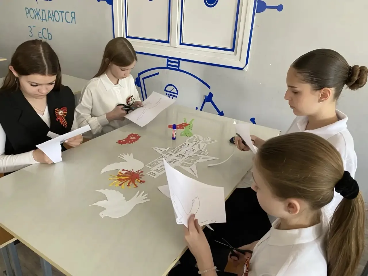 ⭐Всероссийская патриотическая акция «Окна Победы».