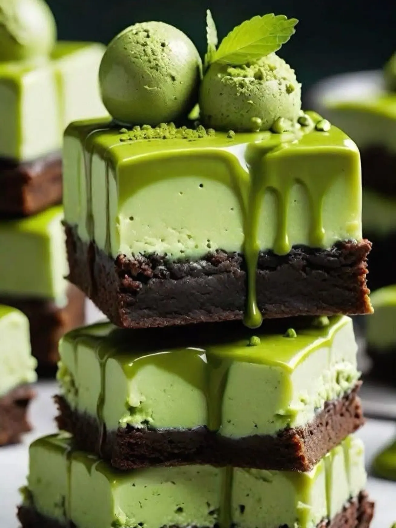 ✨ БРАУНИ С ФИСТАШКОВОЙ ПАННА-КОТТОЙ 💚🍫

Если вы любите насыщенный шоколадный вкус и нежные сливочн