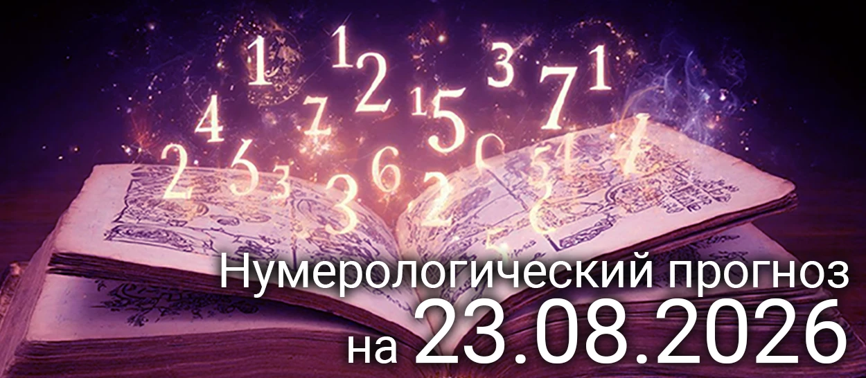 Нумерологический прогноз на 23 августа 2026