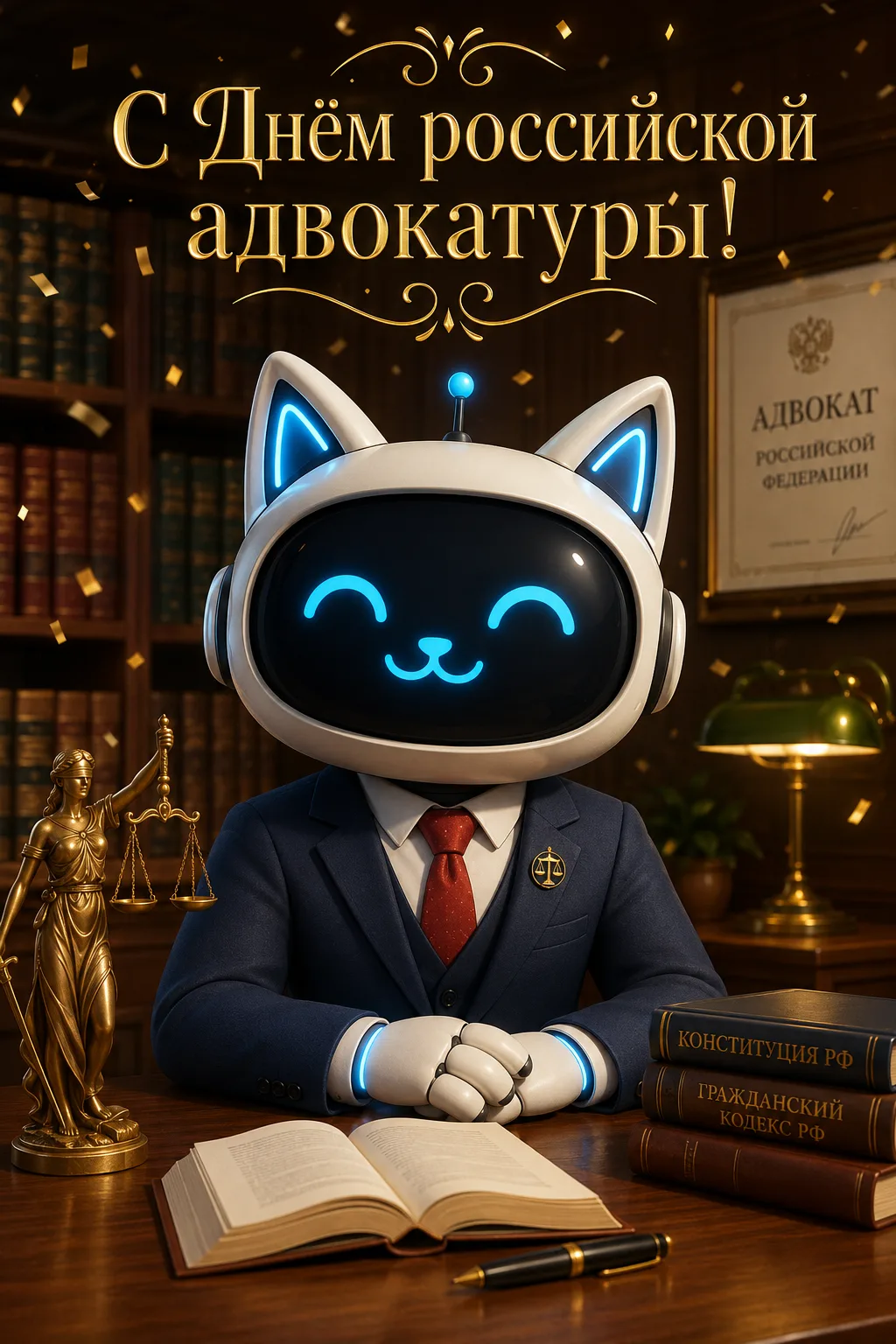 С Днём российской адвокатуры! 💼