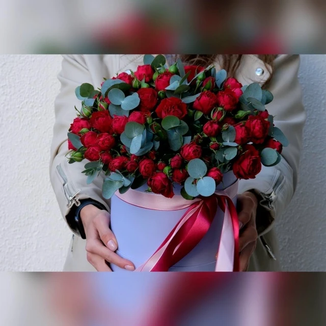 ❤️
Композиция в шляпной коробке с любовью.

 Выражайте чувства без слов, а мы передадим Ваши эмоции!