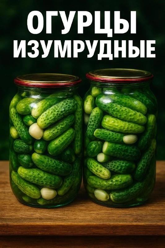 ОГУРЦЫ ИЗУМРУДНЫЕ