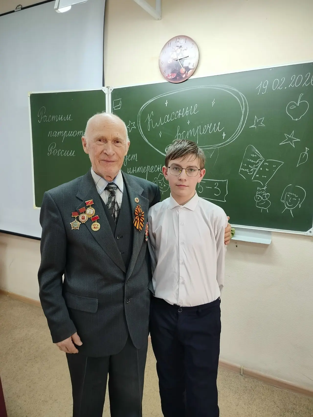 🇷🇺 Всероссийская акция «Наши защитники Отечества»  В преддверии Дня защитника Отечества в филиале пр