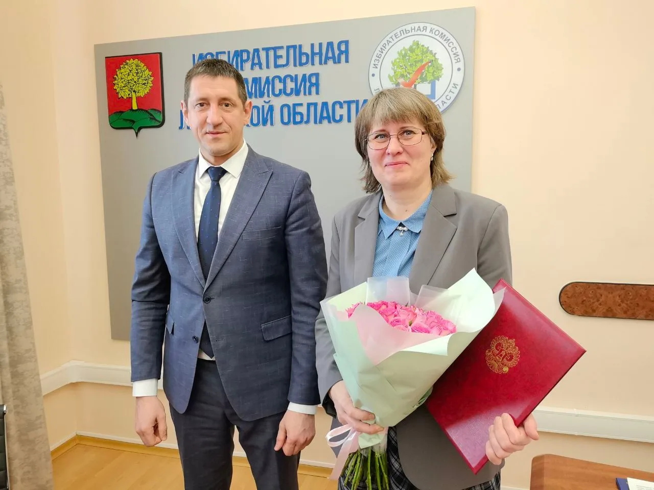 Ирина Рукавцова получила награду ЦИК России за безупречную и эффективную работу на выборах 🏆  Ведущи