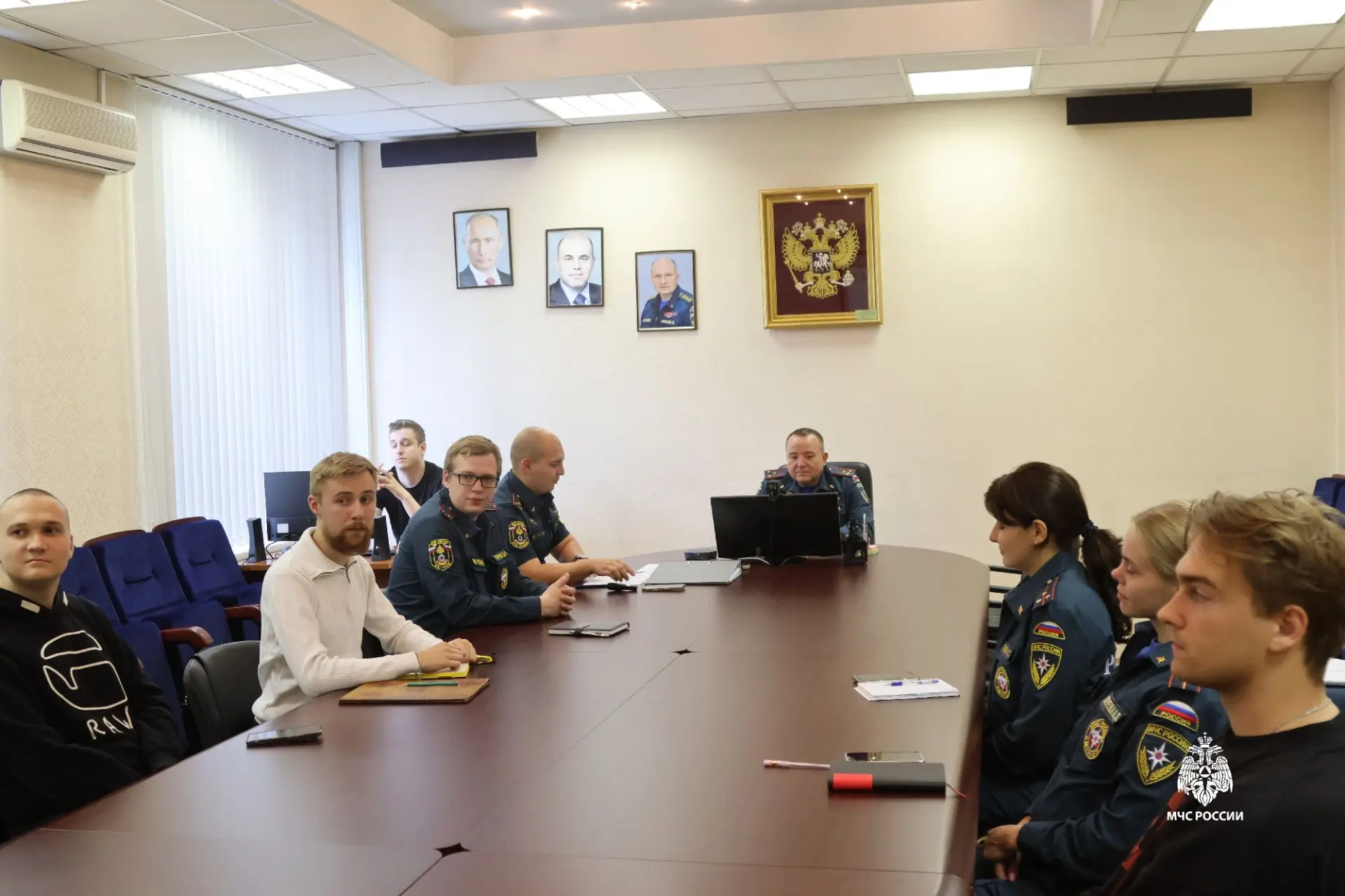 Вектор развития: молодежный совет ВНИИПО МЧС России подвел итоги полугодия