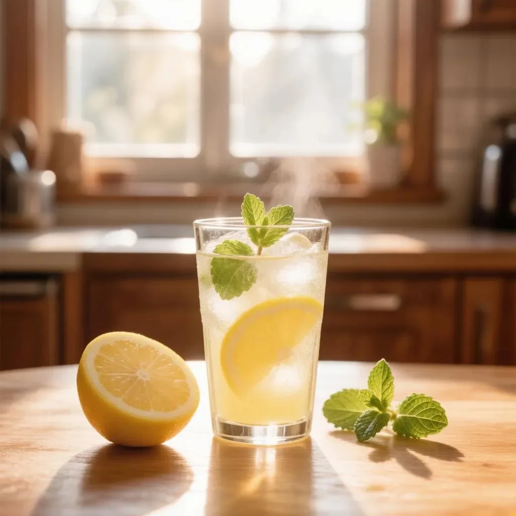 Лимон и утренний чай: бодрость, польза и настроение на весь день! ☀️🍋