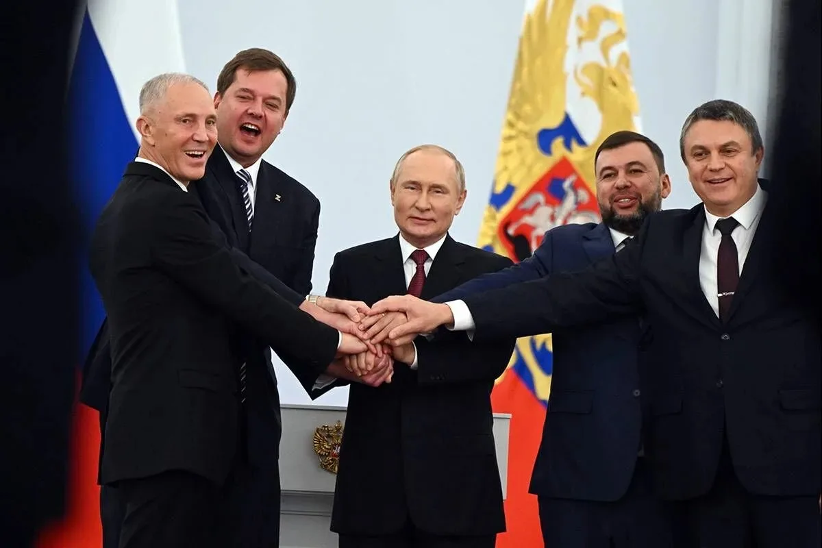 Ровно четыре года назад ДНР, ЛНР, Херсонская и Запорожская области вернулись в состав б...