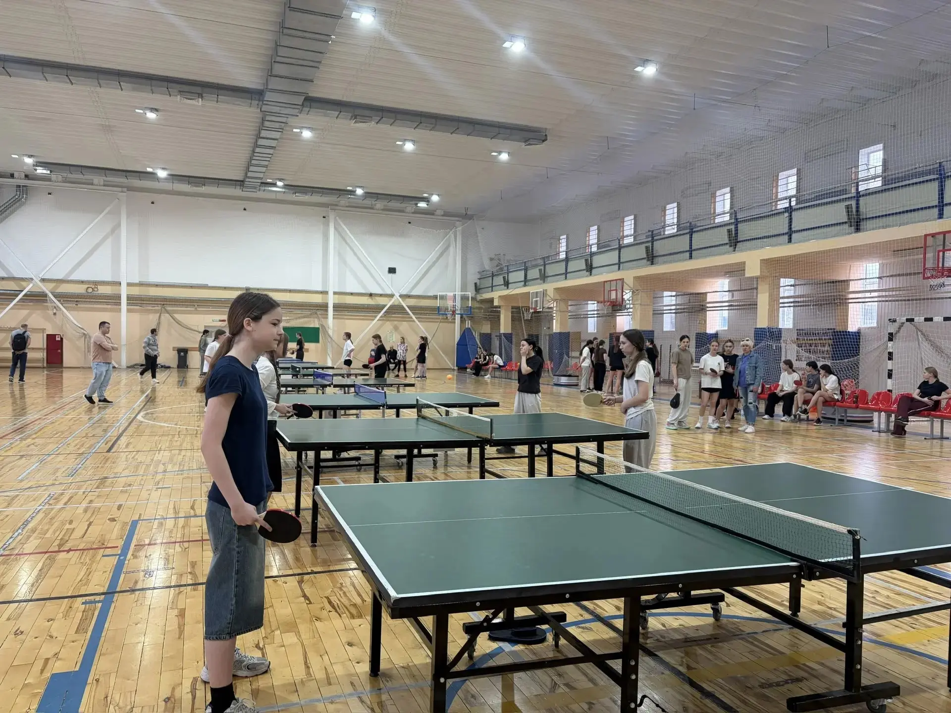 🏓 Наши ребята на городских соревнованиях по настольному теннису!  Сегодня в спортивном комплексе про