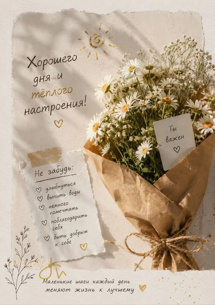 🥰 Оставляйте реакции, если понравилась открытка и делитесь с близкими ❤️