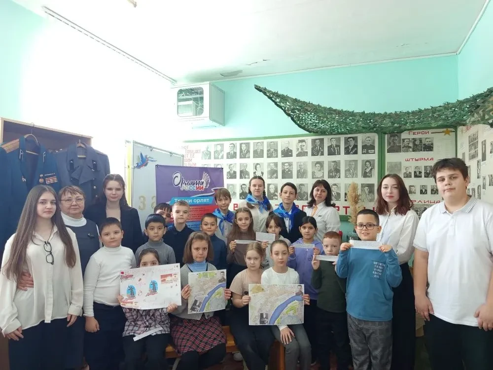 #Сталинград в сердце Орлят 💥Мы продолжаем делится событиями нашей школы и сейчас мы расскажем об уча
