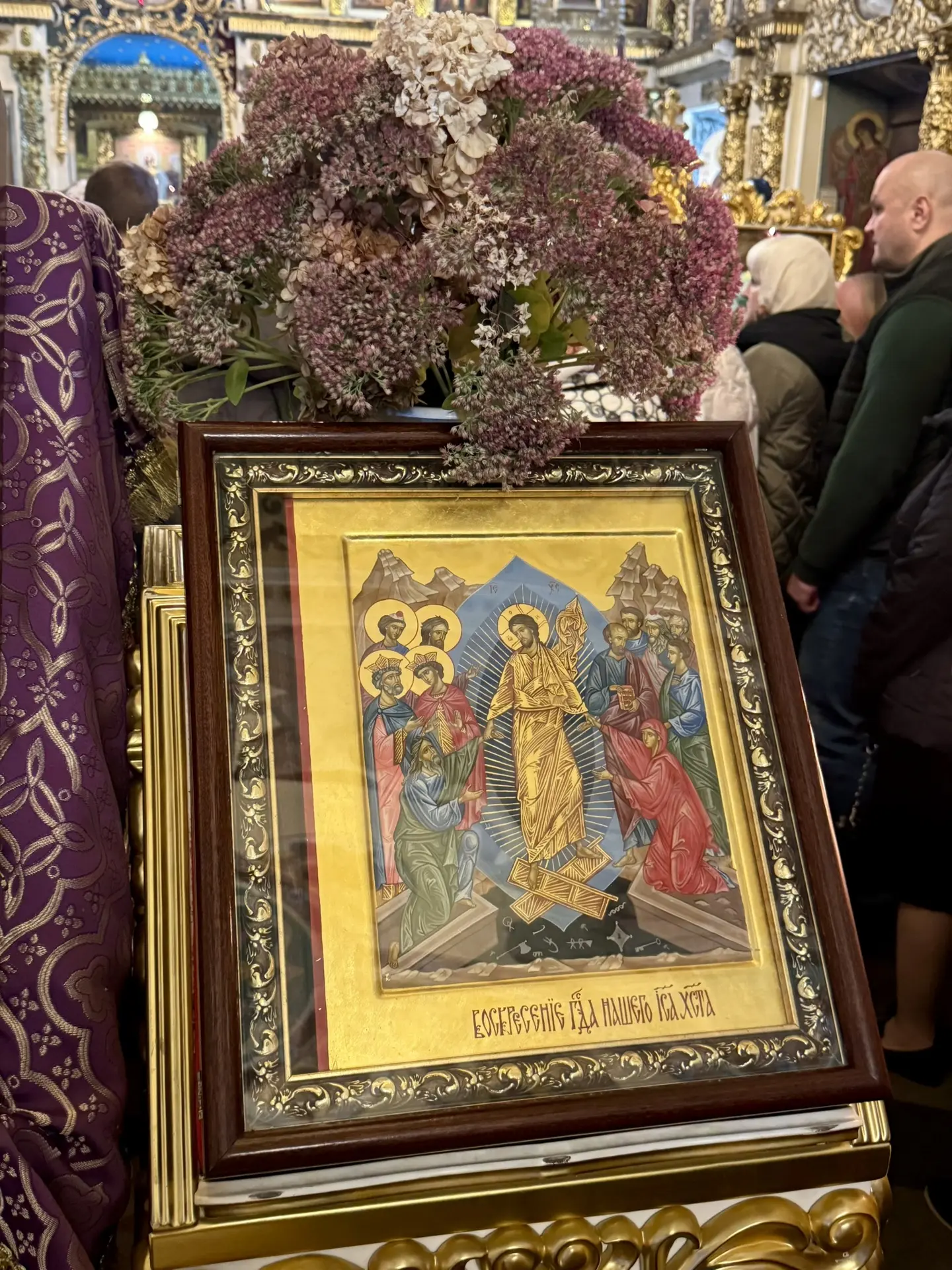 📷 Божественная литургия в Неделю 18-ю по Пятидесятнице, в день отдания праздника Воздв...