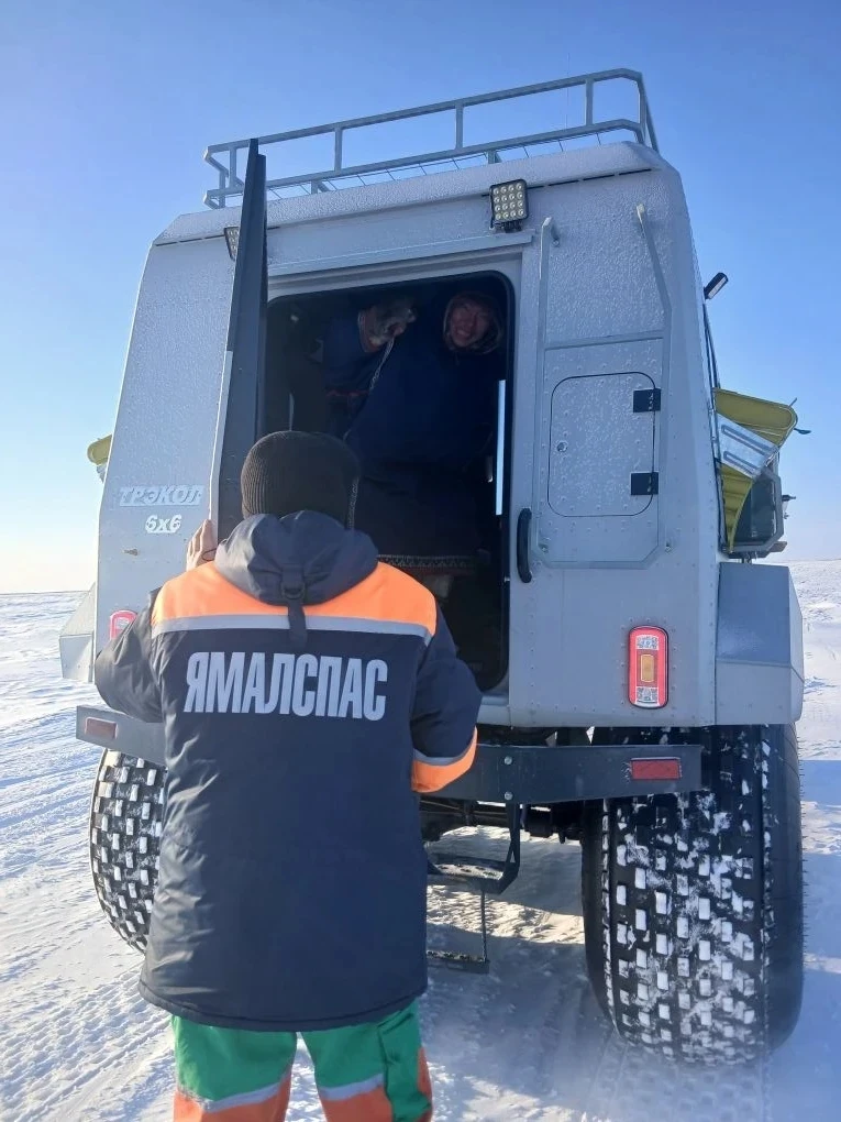 Сегодня утром в поисково-спасательный отряд «Ямалспас» поступило сообщение, что в Ямальском районе, 
