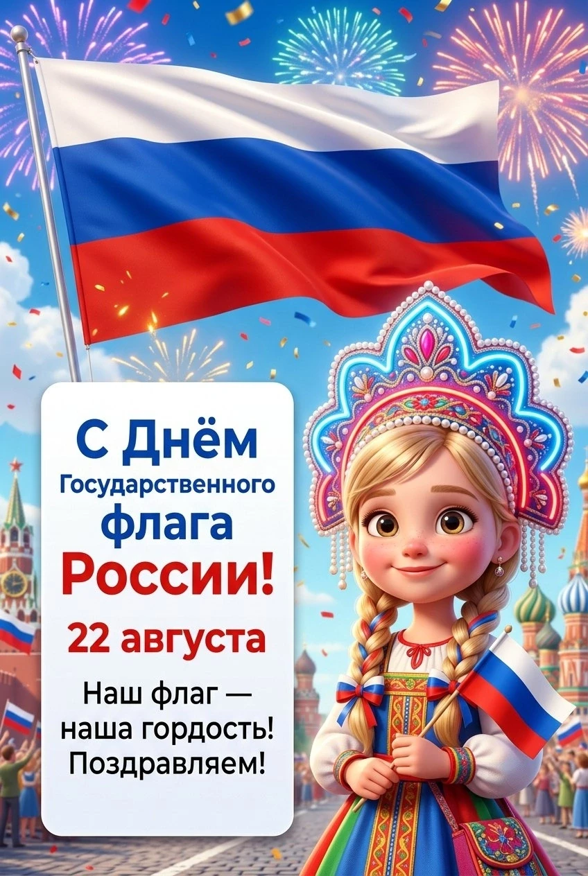 С Днём Государственного флага России! 🇷🇺