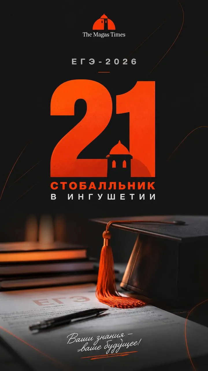 21 выпускник из Ингушетии набрали 100 баллов на ЕГЭ-2026

В Ингушетии подвели итоги Единого государс