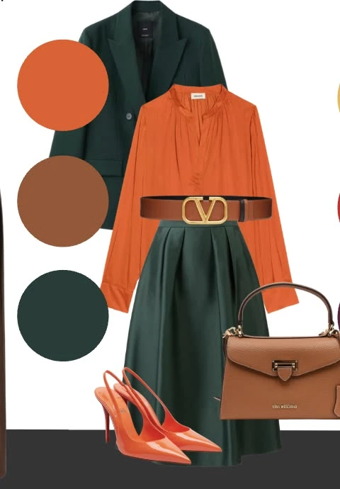 Плательная ткань в актуальной расцветке, Max Mara.