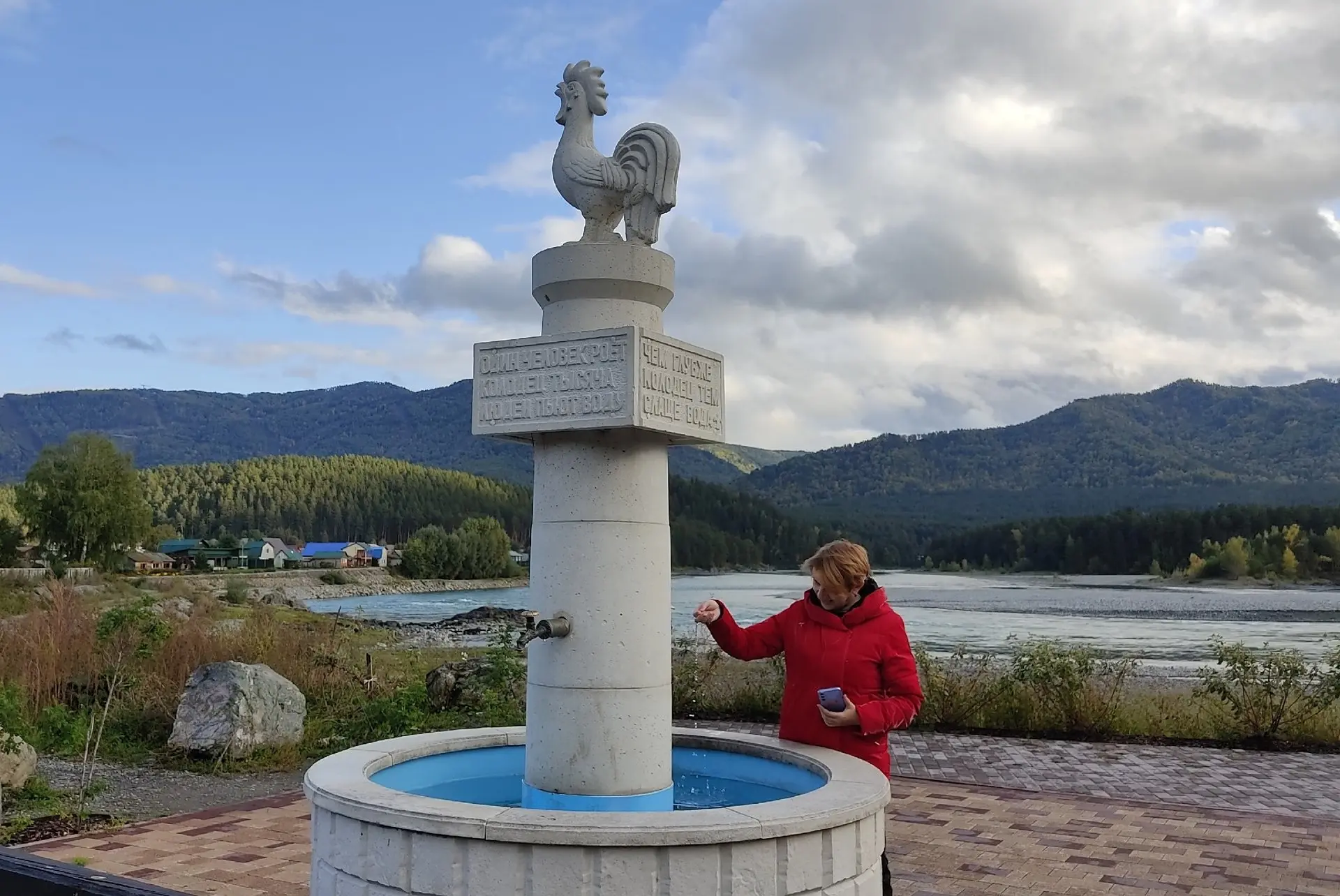 💦 Колодец желаний в Манжероке.