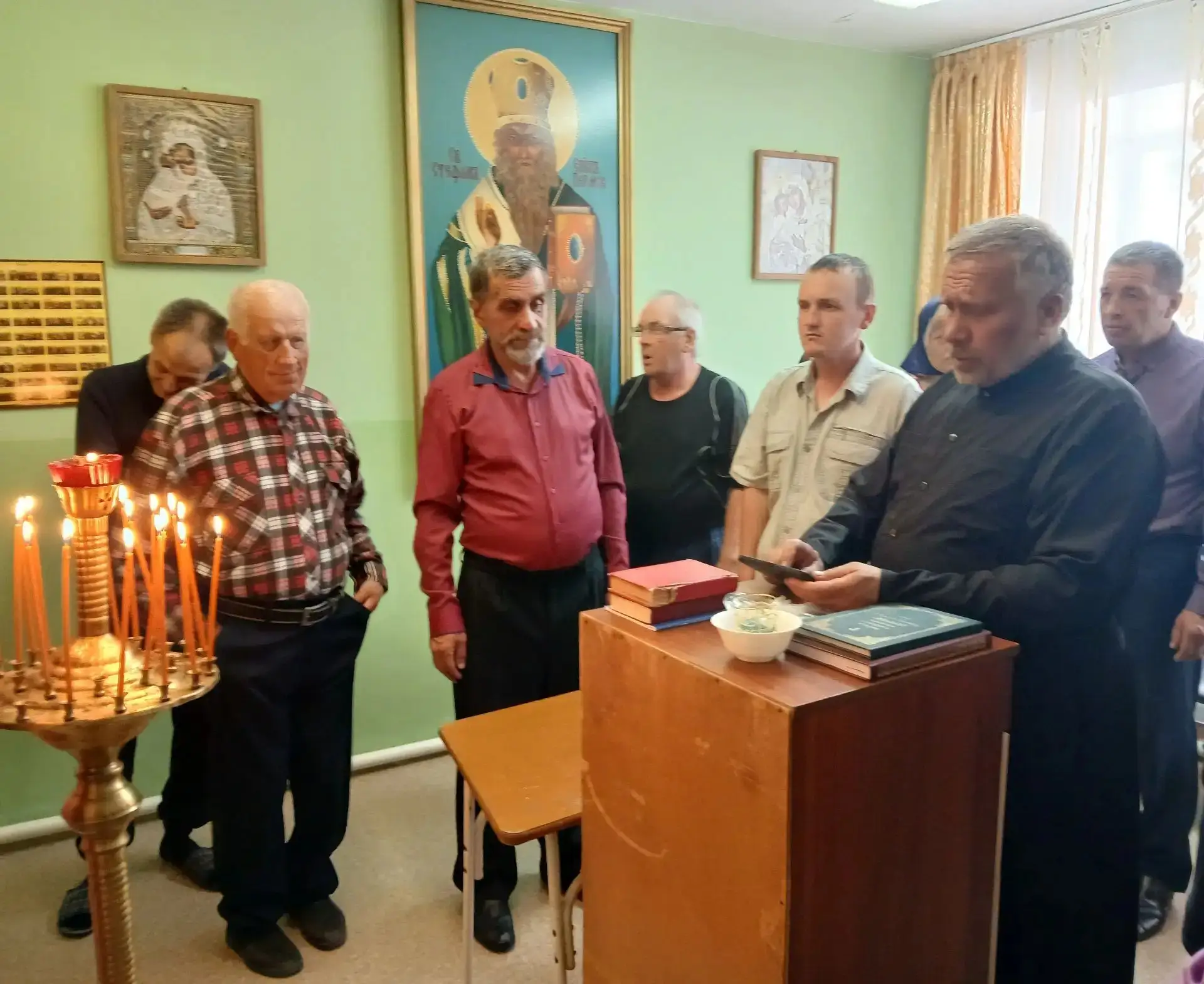 В молельной комнате Калининского филиала состоялось православное мероприятие, приуроченное к 630‑лет