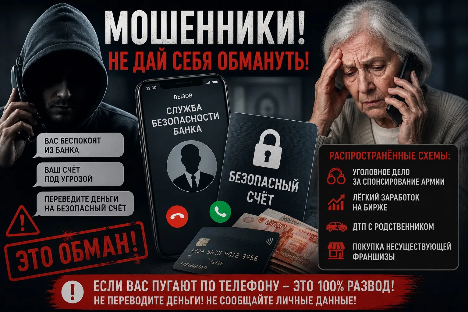 🚨 КАЛИНИНГРАДЦЫ ЗА НЕДЕЛЮ ПЕРЕВЕЛИ МОШЕННИКАМ 23,6 МЛН РУБЛЕЙ 🚨

За последние семь дней жертвами а