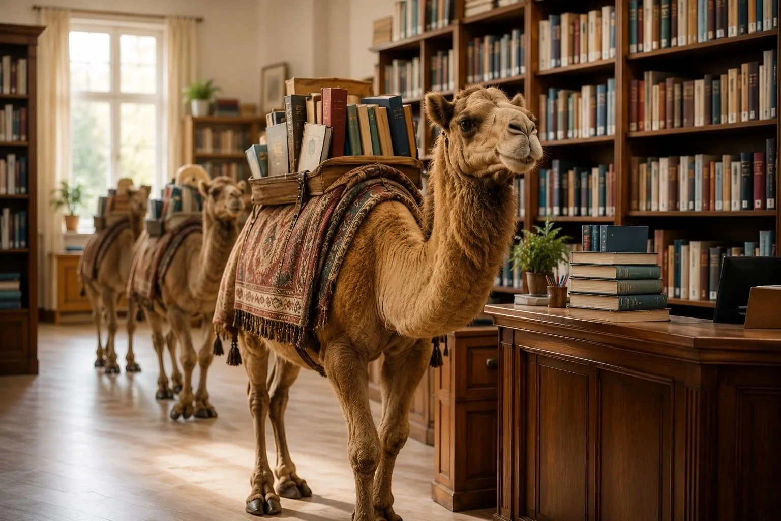 «Караван новых книг» прибывает в библиотеку!