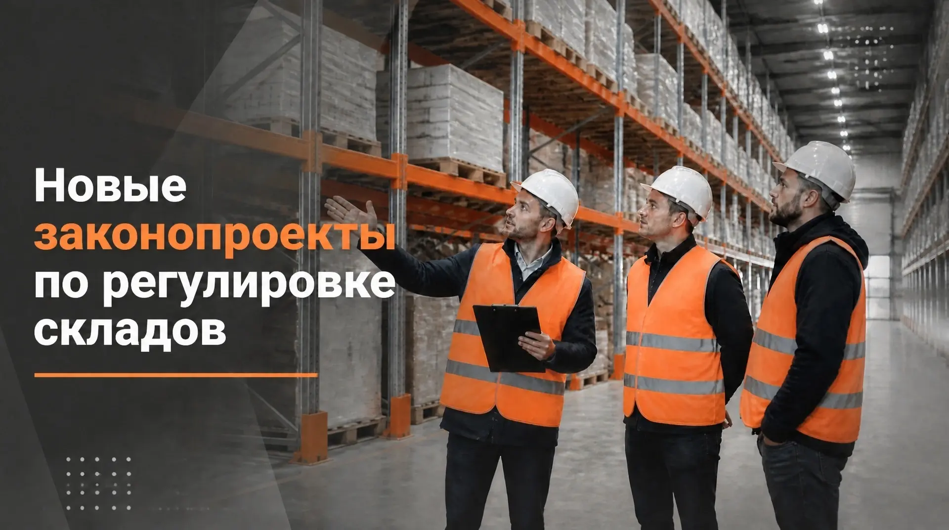 Новости логистики
📋 Новые законопроекты по регулировке складов: что предлагают операторы

9 июня в 