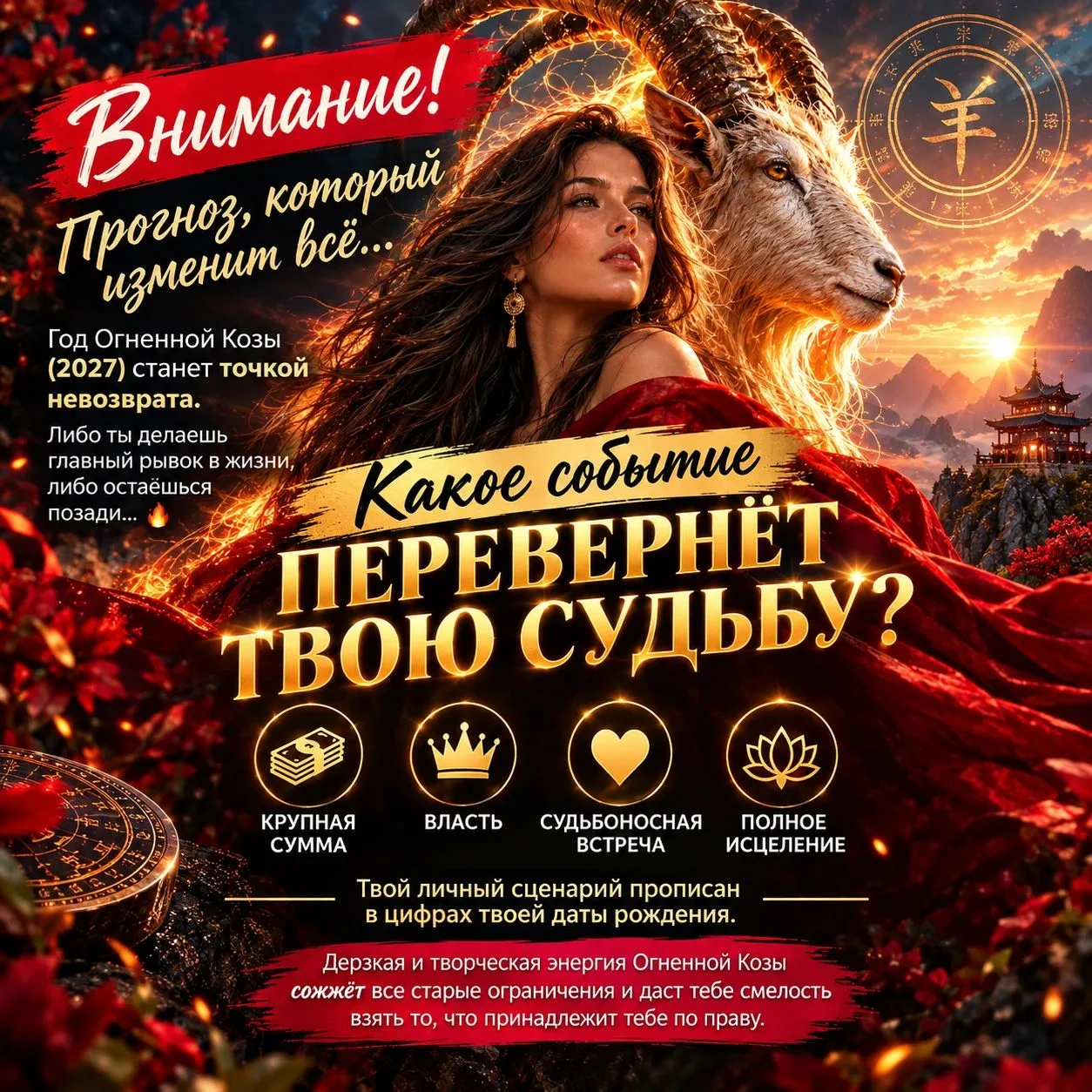Внимание❗ Прогноз, который изменит всё…