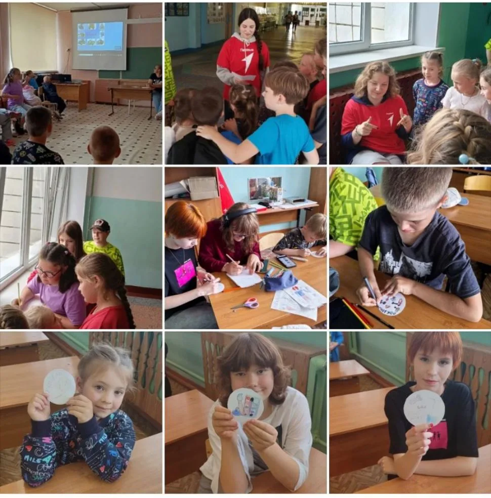 ☔ Дождь веселью не помеха! 

🔹 День пятый в нашем пришкольном лагере «Время Первых» был посвящён пр