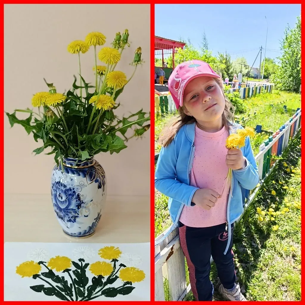 🌞 «Цветок солнца» в необычной технике. В 1 старшей группе прошло творческое занятие, п...