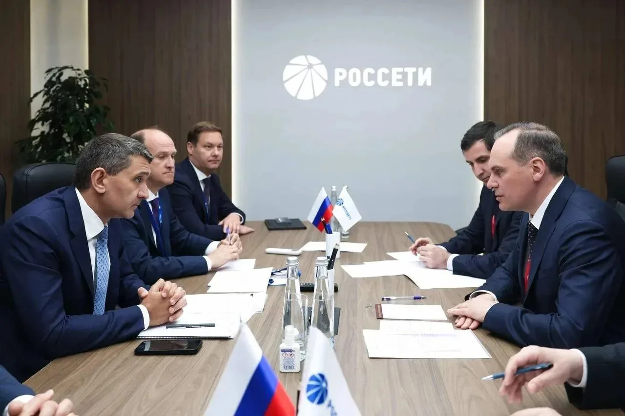 Артем Здунов и Андрей Рюмин обсудили развитие электросетевого комплекса Мордовии