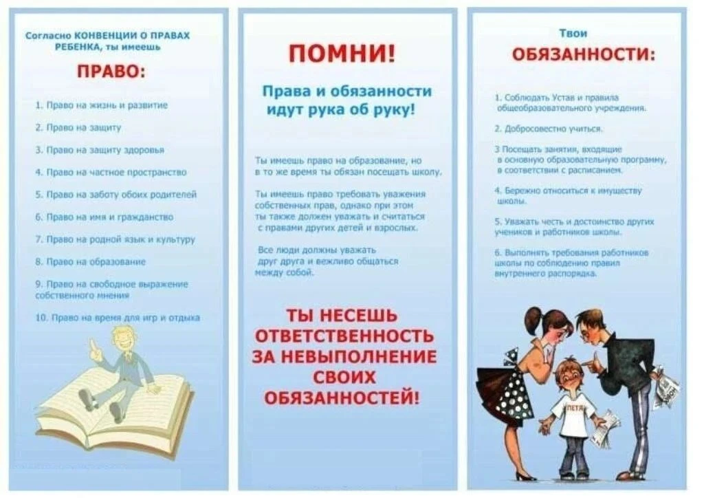 📌Памятка для детей и родителей по правовой помощи📌