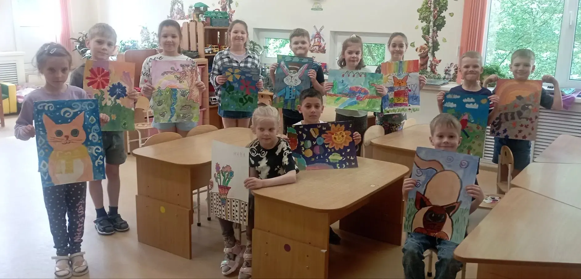 С любовью к Петербургу и искусству, под таким девизом 12 группа "Клюковки" готовится к Дню Рождения 