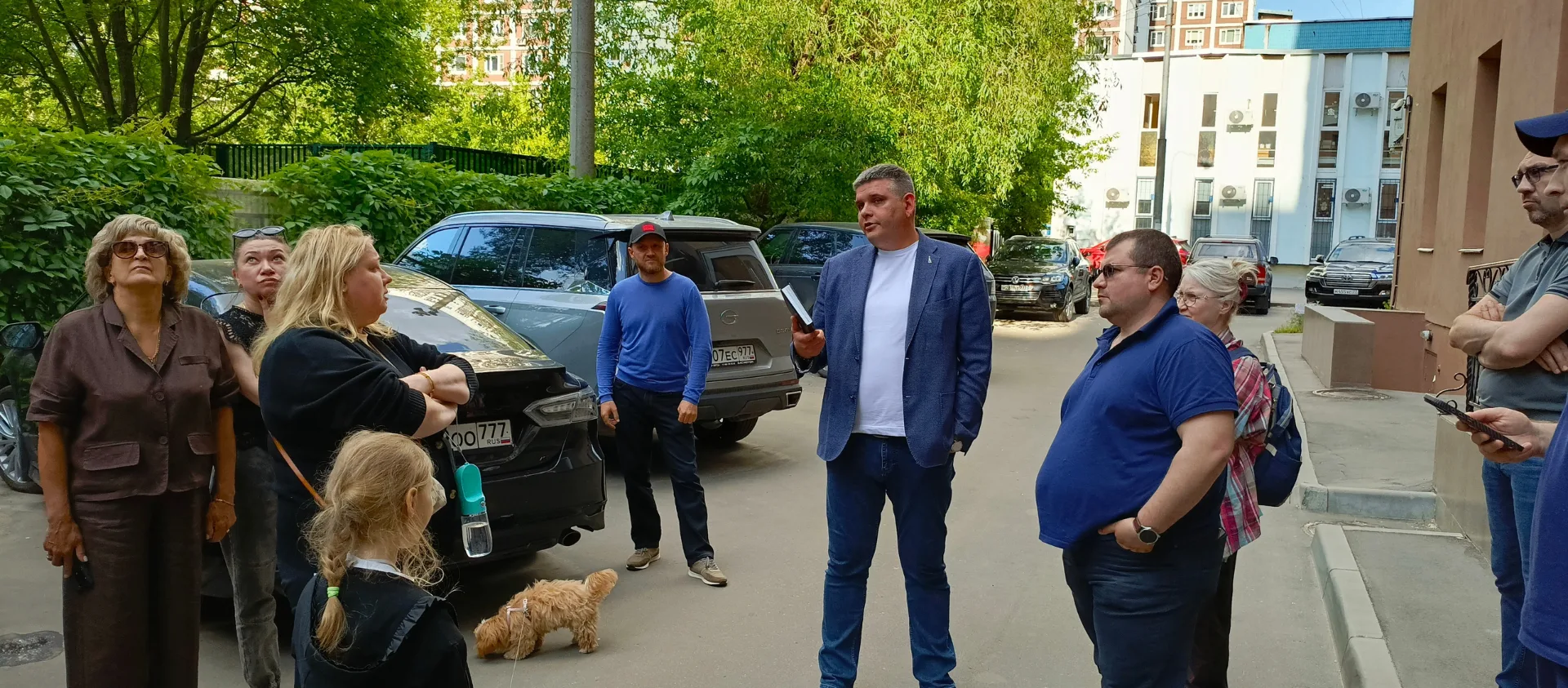 Обход территории Ломоносовского района
