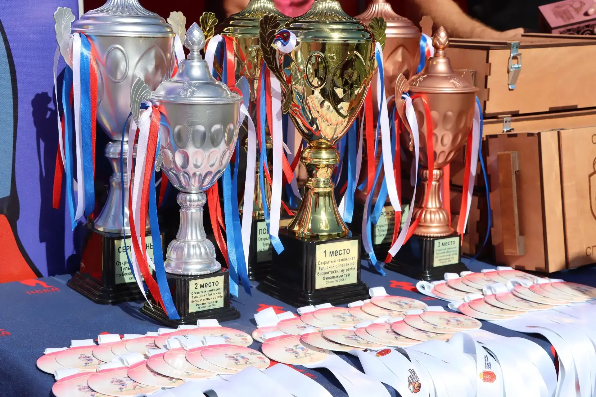 В Туле проходит финальный тур Открытого чемпионата области по тэг-регби 🏈