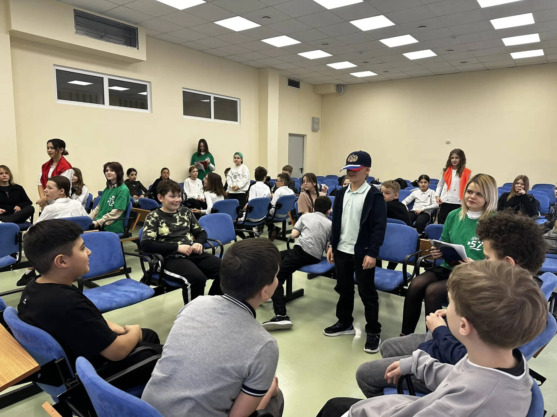 ⚡️ В 5 «К» сегодня было не до шуток, когда речь зашла о безопасности на дорогах!  Наши ребята сразил