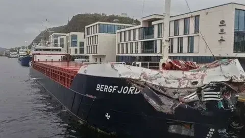 🚢 Столкновение у берегов Норвегии: сухогрузы и танкер не разошлись во фьорде