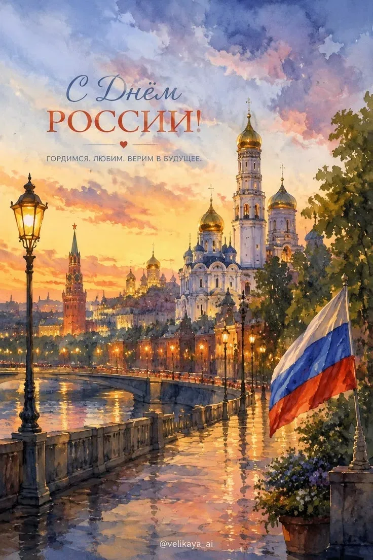 🇷🇺С Днем России!

⁣

Этот праздник напоминает о нашей общей ответственности за настоящее и будущее