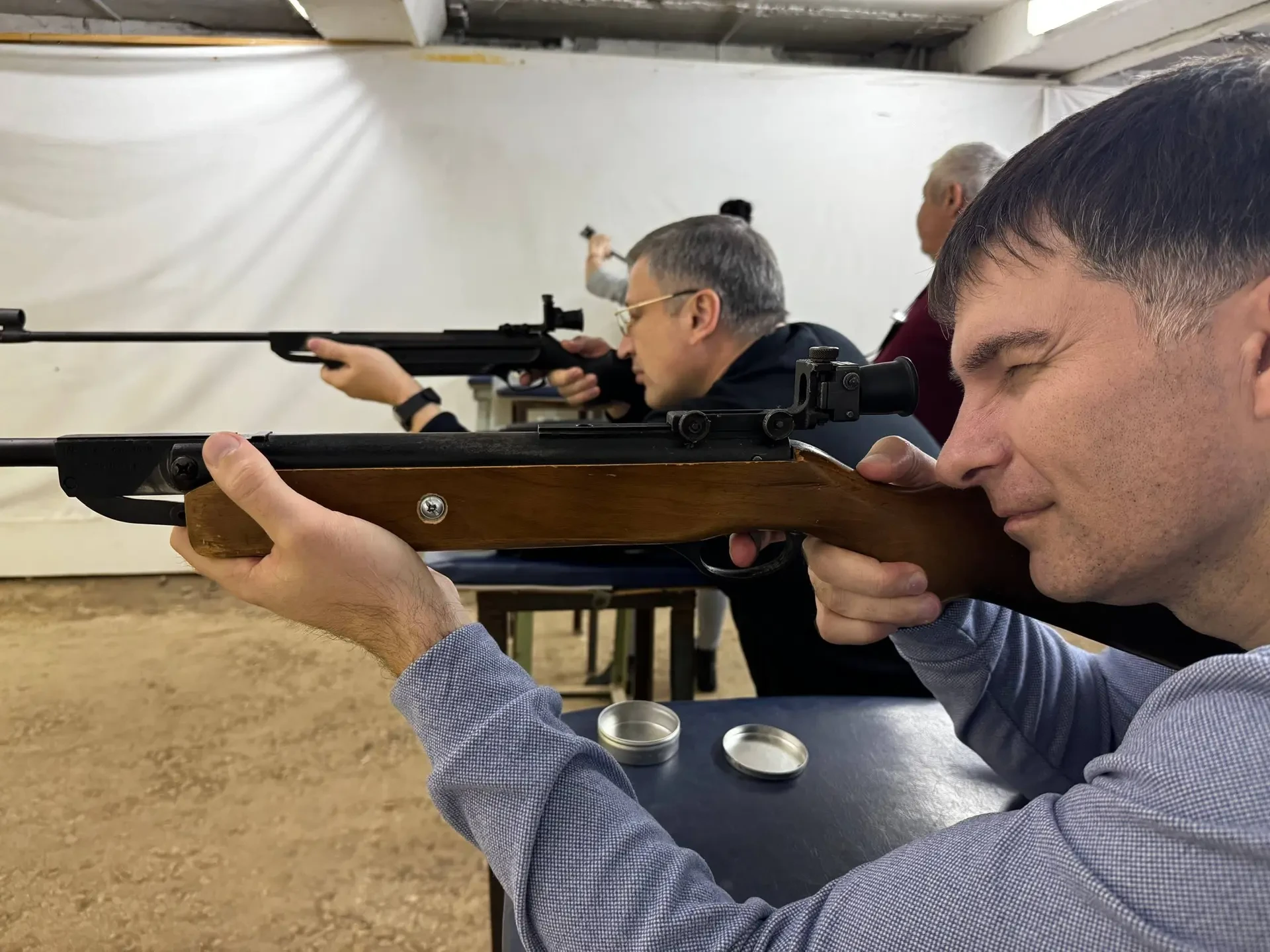 🎯Самые меткие – сотрудники Горского ГАУ!  На базе стрелкового тира #СОГМА прошли соревнования по пул