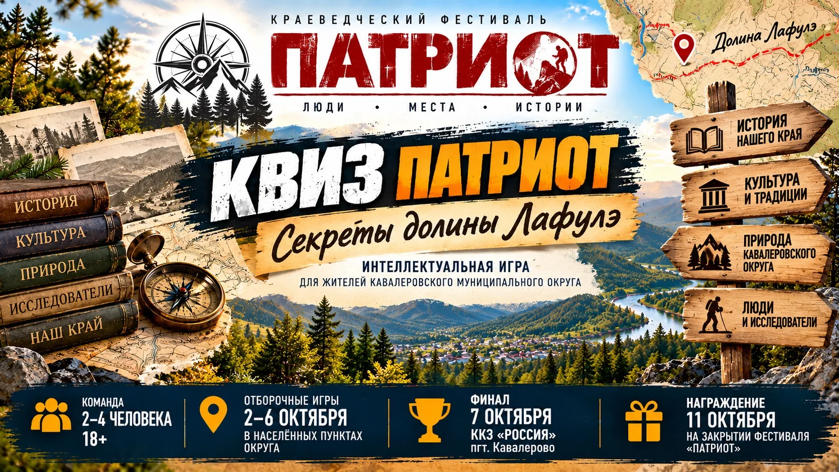 🧭 «Секреты долины Лафулэ»: готовы проверить свои знания?