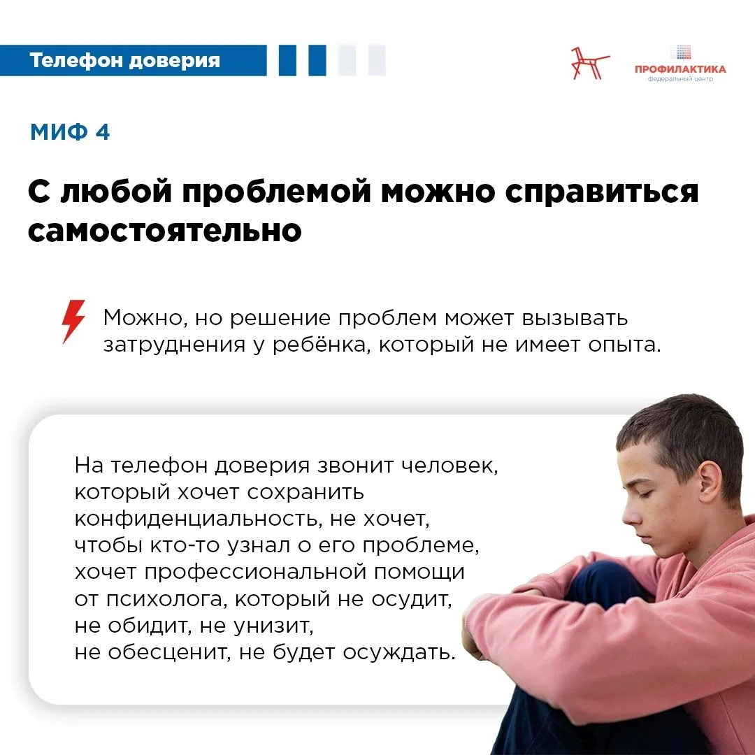 ✅15 мая - Единый информационный день Детского телефона Доверия✅  Общероссийский номер «Детского теле