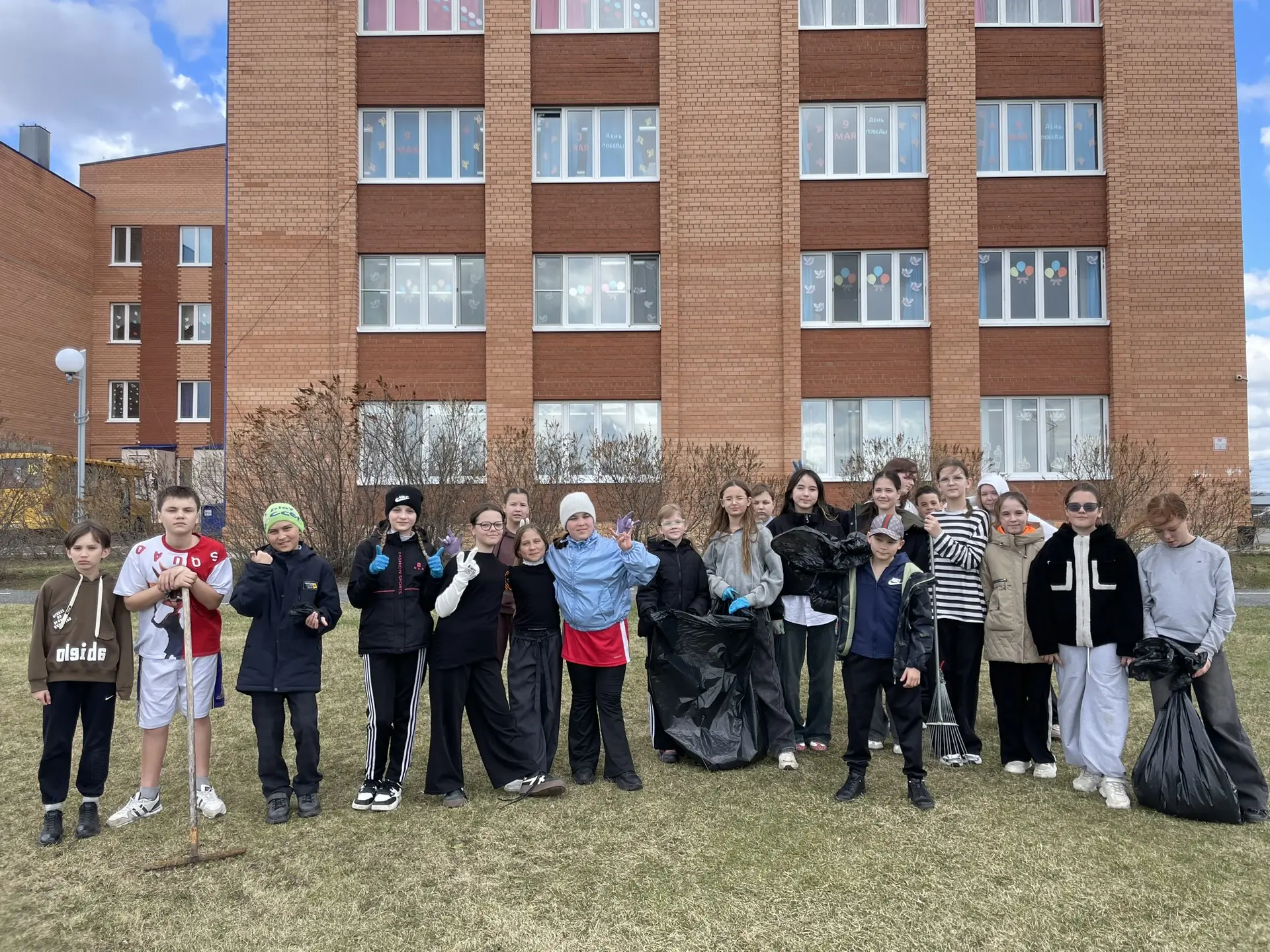 📢Акция « Мы за чистоту»🧹  💥Всероссийский субботник в школе: "Вместе делаем мир чище и красивее!"  Се