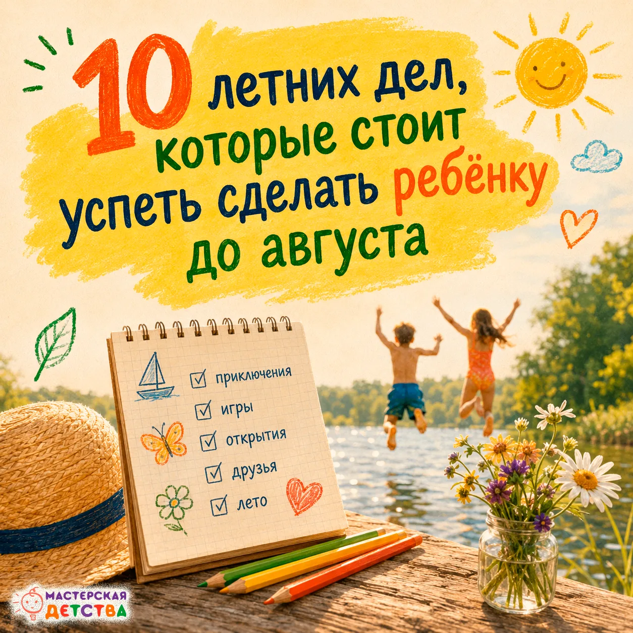 ☀️ Лето пролетает быстрее, чем кажется...