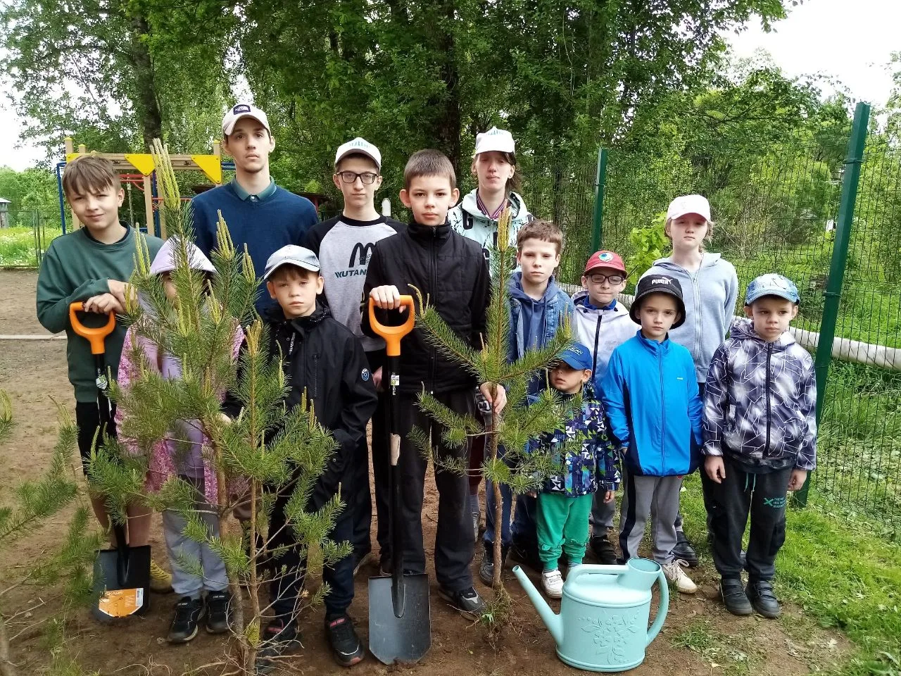Зелёный след: как мы провели экоакцию в поддержку природы! 🌱