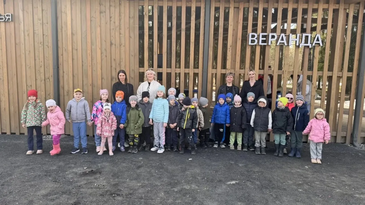 1 апреля воспитанники ДО "Белочка" побывали на увлекательном мероприятии в парке "Банный лес". Для д