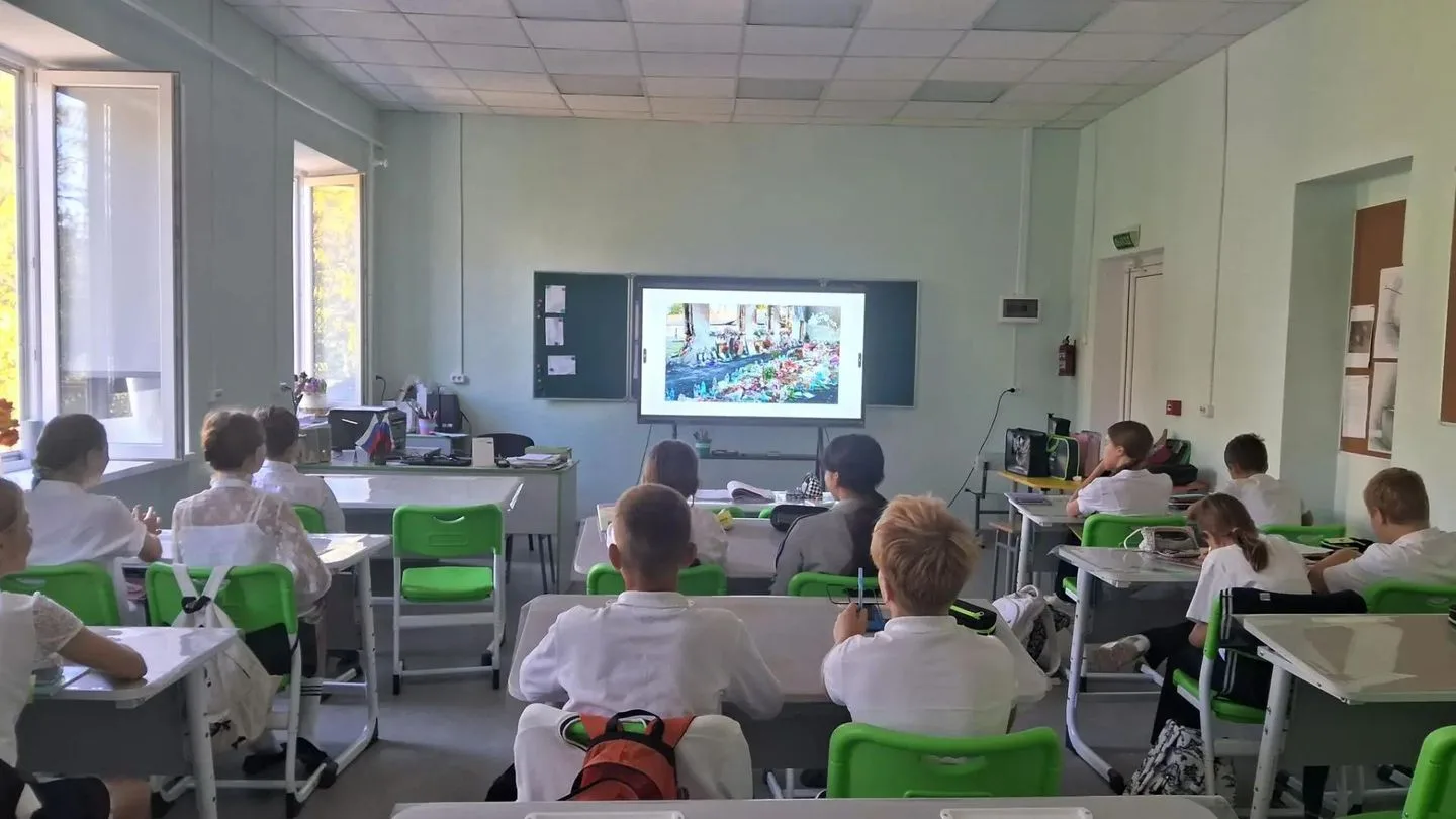 «Урок мужества и скорби» в 6 классе
